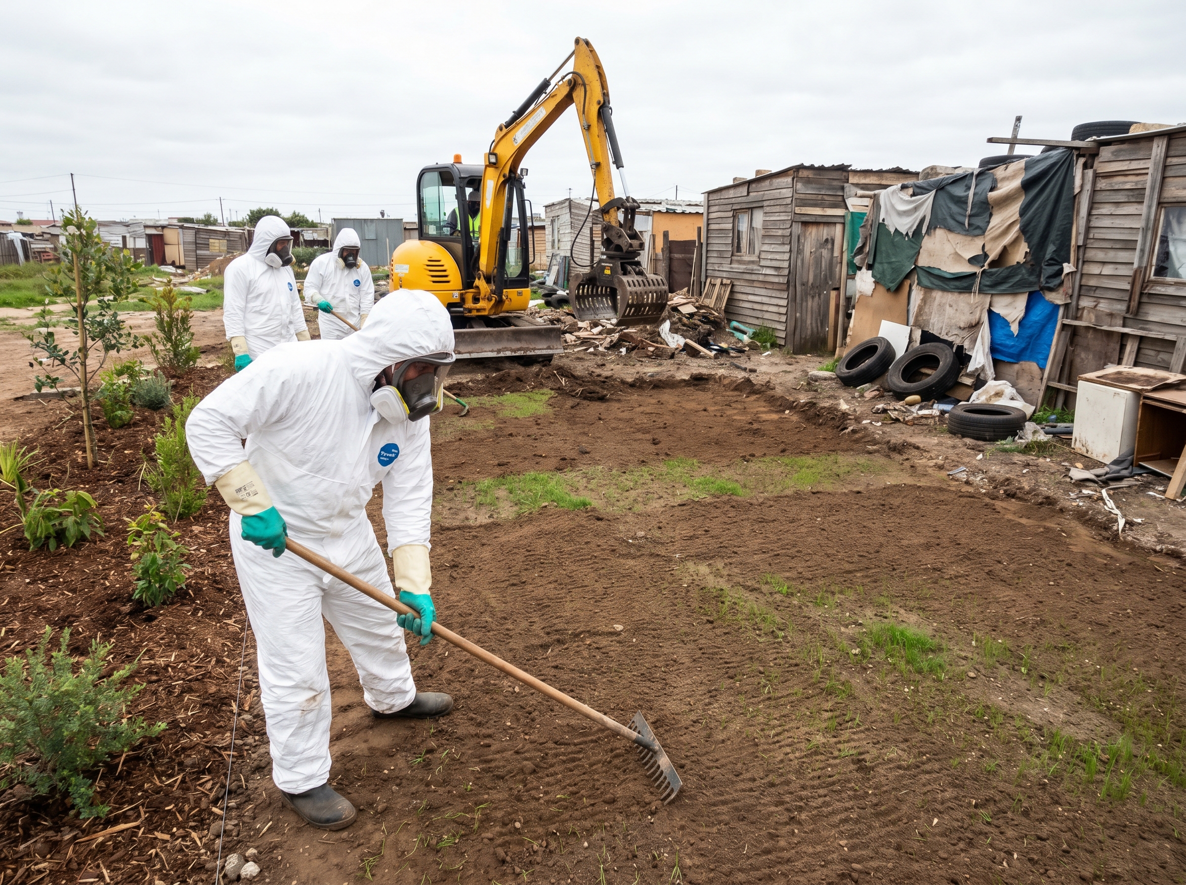 Encampment site restoration