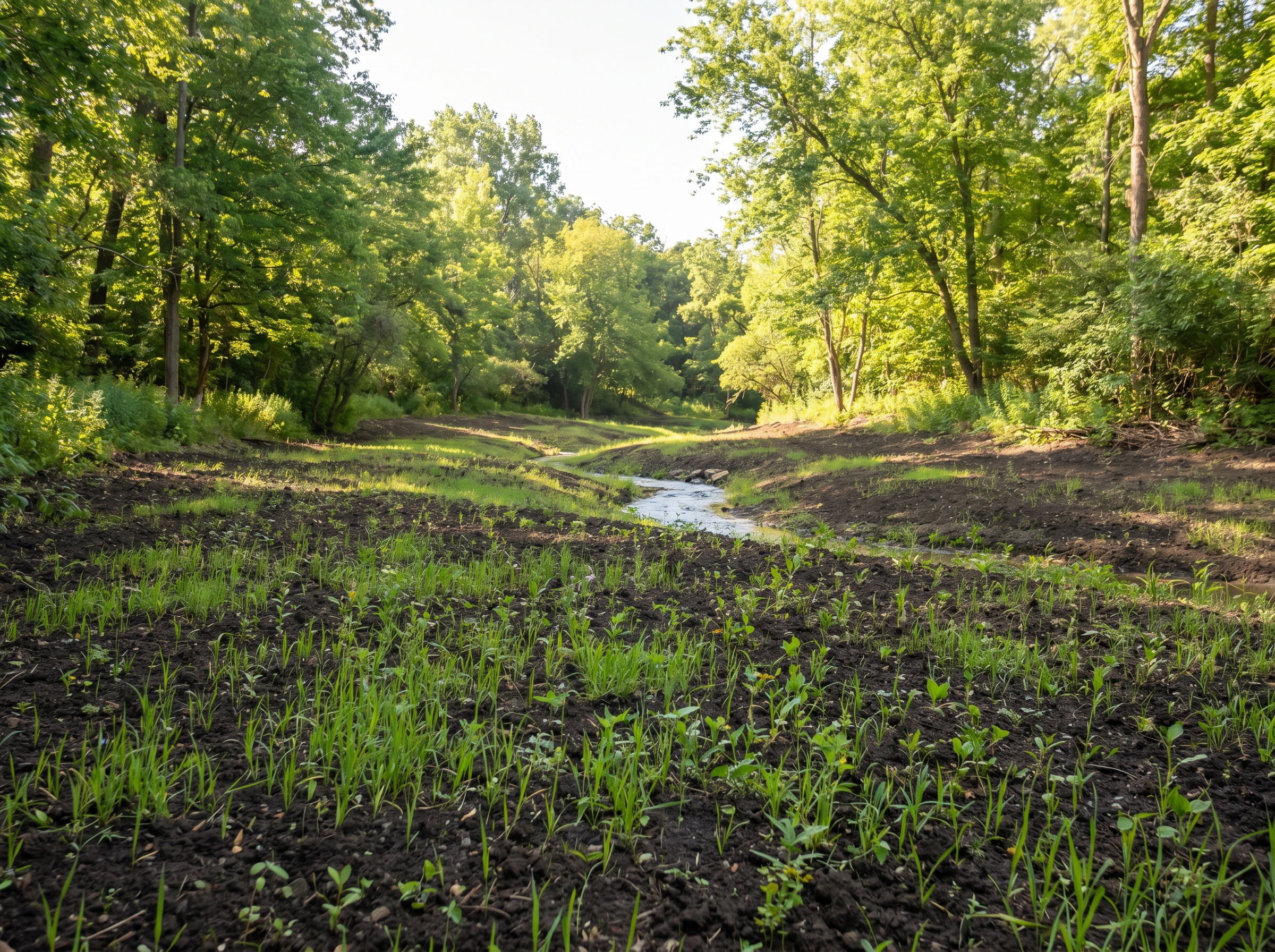 Restored Site After